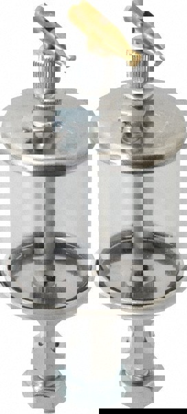 1 Outlet, Polymer Bowl, 73.9 mL Manual-Adjustable Oil Reservoir